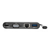 Tripp-Lite AC U444-06N-VGUB-C USB 3.1 Gen 1 USB-C to VGA Adapter with USB-A