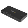 StarTech AC SV211HDUC 2PT USB C KVM Switch 4K 60Hz HDMI with USB C Cables RTL