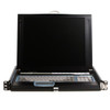 Startech Rackmount CABCONS1716I 1U 17inch LCD Console 16Port IP KVM Switch Retai