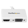 StarTech Accessory MDP2HDVGAW 2-in-1 MiniDP to HDMI VGA Converter A V Adapter