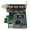 Startech IO PEXUSB4DP 4 Port PCIE Low Profile High Speed USB Card Retail
