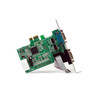 StarTech PEX2S553 2 Port Native PCIE RS232 Serial Adapter Card with 16550 UART