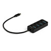 StarTech AC HB30C4AIB 4PT USB-C Hub - 4x USB-A w Individual On Off Switches