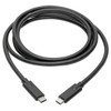 Tripp-Lite CB U420-006-5A 6ft USB-C Cable (M M) USB3.1 Gen1 5A Rating Retail