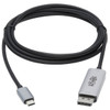 Tripp-Lite CB U444-006-DP8SE 6ft USB C to DP Adapter Cable 8K UHD M M Black