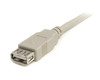 StarTech Cable USBEXTAA_6 6 feet USB 2.0 Extension Cable A to A M F Retail