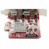 StarTech CC PEXUSB312A2C2V 4Port USB PCIe Card 10Gbps 2xUSB-C & 2xUSB-A ports