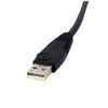 Startech Cable DVID4N1USB6 6ft 4in1 Dual Link DVID KVM Switch w Audio Mic Retail