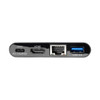 Tripp-Lite AC U444-06N-H4GUBC USB-C to HDMI Adapter w USB-A Hub Gigabit Ether