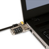 Kensington AC K64679US ClickSafe Combination Laptop Lock Master Coded Poly Bag