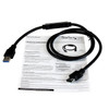 StarTech USB3S2ESATA3 3ft USB3.0 to eSATA HDD SSD ODD Adapter Cable Retail