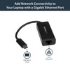 StarTech Accessory US1GC30B USB-C to Gigabit Adapter USB3.1 Gen 1 5Gbps BK RTL