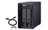 QNAP RD TR-002-US 2-bay 3.5 SATA HDD USB 3.1 Gen2 10Gbps type-C hardware RAID