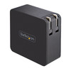 StarTech AC WCH1CBK USB C Wall Charger Universal Compact Type C Power Adapter