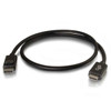 C2G 54327 video cable adapter 3.05 m DisplayPort HDMI Black 54327 757120543275