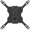 Manhattan TV & Monitor Mount, Wall, Tilt and Swivel, 1 screen, Screen Sizes: 13-42", Black, VESA 75x75 to 200x200mm, Max 20kg, Swivel with 2 pivots, Lifetime Warranty 461399 766623461399