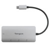Targus ACH226BT interface hub USB 3.2 Gen 1 (3.1 Gen 1) Type-C 5000 Mbit/s Silver ACH226CA 092636341435