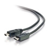 C2G 10ft, USB 2.0 Type C, Mini-USB B USB cable 3.048 m USB C Black 28856 757120288565