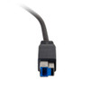 C2G 3ft, USB 3.0 Type C, USB B USB cable 0.9144 m USB 3.2 Gen 1 (3.1 Gen 1) USB C Black 28865 757120288657