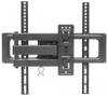 Manhattan TV & Monitor Mount, Wall, Full Motion, 1 screen, Screen Sizes: 32-55", Black, VESA 100x100 to 400x400mm, Max 35kg, LFD, Tilt & Swivel with 3 Pivots, Lifetime Warranty 461320 766623461320