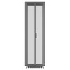 Vertiv VR3300 rack cabinet 42U Freestanding rack Black, Transparent VR3300 767041025248