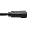 Tripp Lite P018-002 Power Cord C14 to C15 - Heavy-Duty, 15A, 250V, 14 AWG, 2 ft. (0.61 m), Black P018-002 037332182555