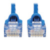 Tripp Lite N261-S15-BL Cat6a 10G Snagless Molded Slim UTP Ethernet Cable (RJ45 M/M), Blue, 15 ft. (4.57 m) N261-S15-BL 037332251770