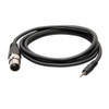 C2G 0.5m 3.5mm Male 3 Position TRS to Female XLR Cable C2G41468 757120414681