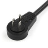 StarTech.com 10ft (3m) Power Extension Cord - 360° Rotating Flat Plug Extension Cord - NEMA 5-15P to NEMA 5-15R, 16 AWG, 125V/15A - Black Short 3-Prong Power Extender Cable - UL Certified RTPAC10110 065030890038