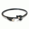 C2G 3ft USB 2.0 A Male to A Female Panel Mount Cable USB cable 0.9 m USB A Black 28064 757120280644
