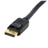 StarTech.com 3ft (1m) Panel Mount DisplayPort Cable - 4K x 2K - DisplayPort 1.2 Extension Cable Male to Female - DP Video Extender Cord with Panel Mount DP Connector - DP Monitor Cable DPPNLFM3 065030837026