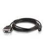 C2G 6ft RS-232 serial cable Black 1.83 m 9p DB9 38537 757120385370