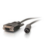 C2G 6ft RS-232 serial cable Black 1.83 m 9p DB9 38537 757120385370