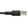 Tripp Lite Heavy-Duty USB-A to USB Micro-B Cable - M/M, USB 2.0, UHMWPE and Aramid Fibers, Grey, 0.9 m U050-003-GY-MAX 037332238948
