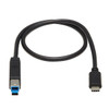 Tripp Lite U422-20N-G2 USB-C to USB Type-B Cable (M/M) - USB 3.1, Gen 2 (10 Gbps), Thunderbolt 3 Compatible, 20-in. (50.8 cm) U422-20N-G2 037332243416