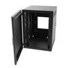 C2G SWM12RUPD-26-26 rack cabinet 12U Wall mounted rack Black SWM12RUPD-26-26 662875015451