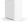 Chief Impact Floor Standing Back-to-Back Kiosk – Portrait 46” White LF46UWP-B2B 841872174792