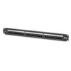 Tripp Lite N052-P24 Cat5e 24-Port Patch Panel - PoE+ Compliant, 110/Krone, 568A/B, RJ45 Ethernet, 1U Rack-Mount, TAA N052-P24 037332210418