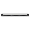 Tripp Lite N052-P24 Cat5e 24-Port Patch Panel - PoE+ Compliant, 110/Krone, 568A/B, RJ45 Ethernet, 1U Rack-Mount, TAA N052-P24 037332210418
