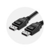 Kensington DisplayPort 1.4 (M/M) passive bi-directional cable, 1.8m (6ft) 33021 085896330219