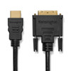 Kensington HDMI (M) to DVI-D (M) passive bi-directional cable, 1.8m (6ft) 33022 085896330226