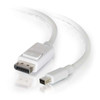C2G 54299 DisplayPort cable 3.05 m Mini DisplayPort White 54299 757120542995