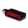 Verbatim 98538 card reader USB 3.2 Gen 1 (3.1 Gen 1) Black, Red 40730