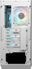 MSI MPG GUNGNIR 110R WHITE Mid Tower Gaming Computer Case 'White, 4x 120mm ARGB Fan, 1 to 6 ARGB Control board, USB Type-C, Tempered Glass, Center, ATX, mATX, mini-ITX' MPGGUNGNIR110RWHITE 824142273319
