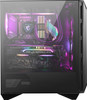 MSI MPG GUNGNIR 110R Mid Tower Gaming Computer Case Black, USB 3.2 Gen2 Type C, 4x 120mm ARGB Fan, Mystic Light Sync, 1 to 6 ARGB Control board, 2x Tempered Glass Panels, ATX, mATX, mini-ITX GUNGNIR110R 824142211809