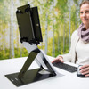 R-Go Tools R-Go Riser Duo, Tablet and Laptop Stand, adjustable, black RGORIDUOBL 8719274491156