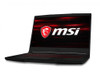 MSI Gaming GF63 9SC-060CA Thin Notebook 39.6 cm (15.6") Full HD Intel Core i5 8 GB DDR4-SDRAM 256 GB SSD NVIDIA GeForce GTX 1650 Max-Q Wi-Fi 5 (802.11ac) Windows 10 Home Black GF63 9SC-060CA REFURB A 824142182277