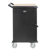 Tripp Lite CSCSTORAGE1 Locking Storage Cart for Mobile Devices and AV Equipment - Black CSCSTORAGE1 037332257116