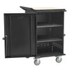 Tripp Lite CSCSTORAGE1 Locking Storage Cart for Mobile Devices and AV Equipment - Black CSCSTORAGE1 037332257116