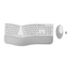 Kensington Pro Fit Ergo Wireless Keyboard and Mouse—Gray 75407 085896754077